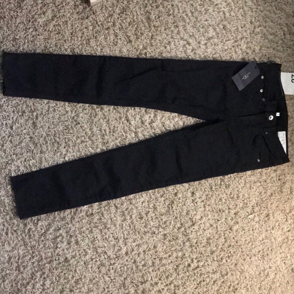 Rag and Bone black ankle skinny sz27
